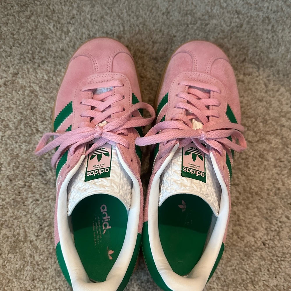 Adidas Pink and White Sneakers - Picture 8 of 10